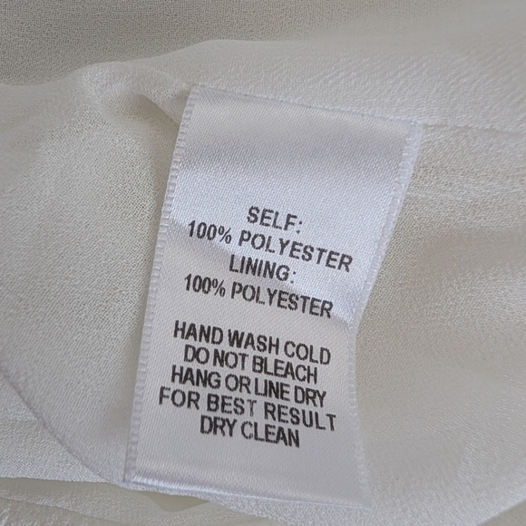 NWT Lulu's White Halter Mini Dress Cross Front Straps Open Back Size Small - Picture 11 of 11